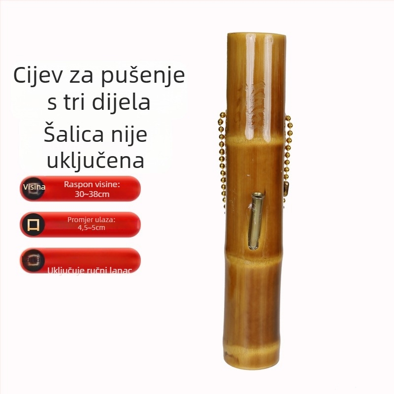 Vodena lula od Burl drveta, Novi kineski stil, Model AL1009969941, 50 komada u kutiji