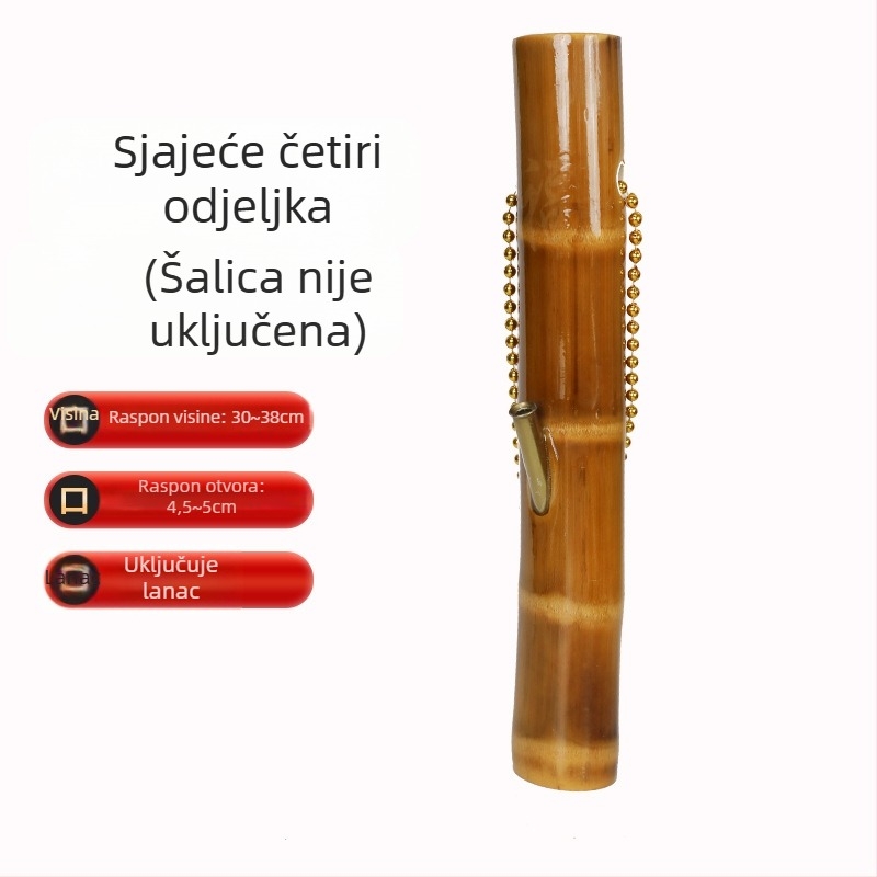 Vodena lula od Burl drveta, Novi kineski stil, Model AL1009969941, 50 komada u kutiji