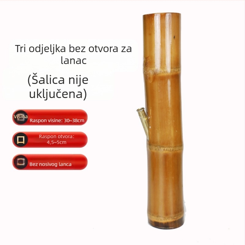 Vodena lula od Burl drveta, Novi kineski stil, Model AL1009969941, 50 komada u kutiji