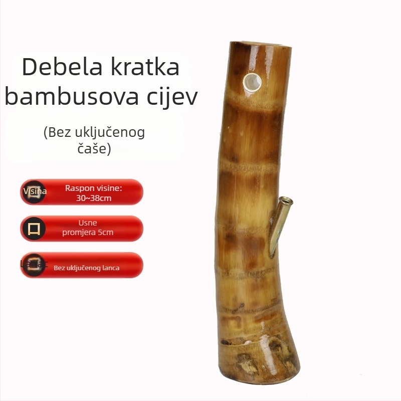 Vodena lula od Burl drveta, Novi kineski stil, Model AL1009969941, 50 komada u kutiji
