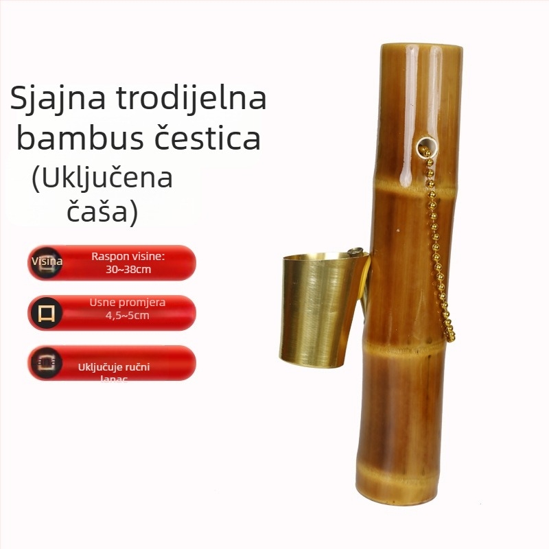 Vodena lula od Burl drveta, Novi kineski stil, Model AL1009969941, 50 komada u kutiji