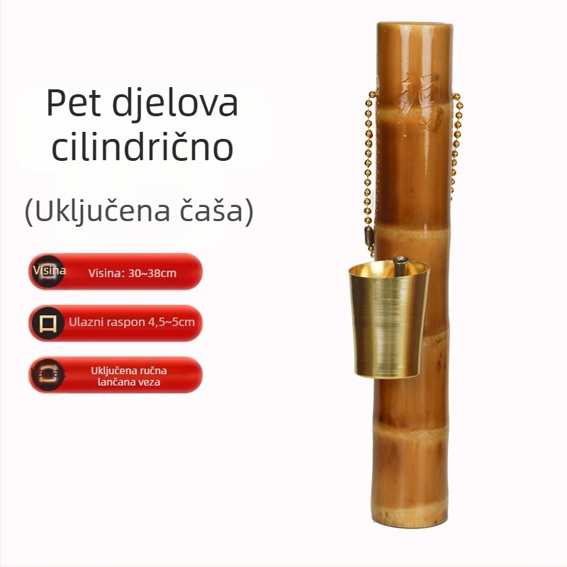 Vodena lula od Burl drveta, Novi kineski stil, Model AL1009969941, 50 komada u kutiji