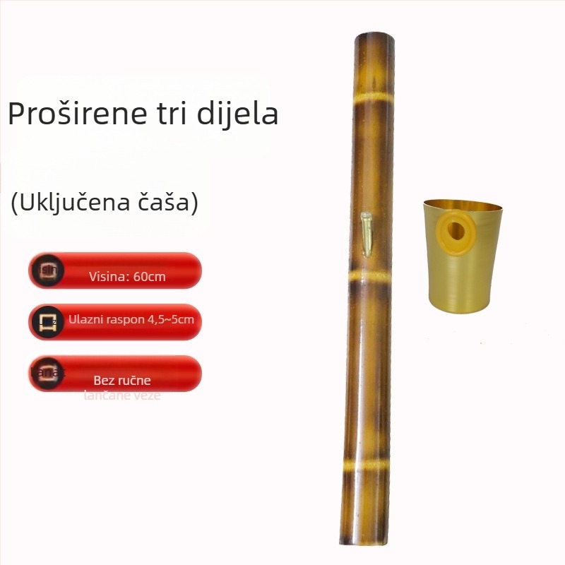 Vodena lula od Burl drveta, Novi kineski stil, Model AL1009969941, 50 komada u kutiji