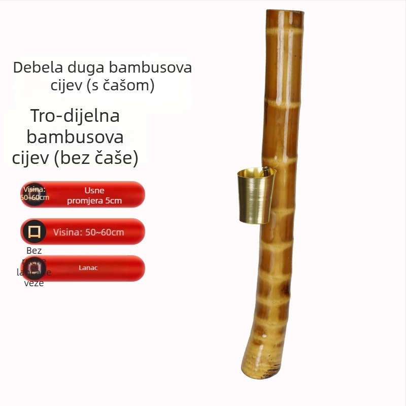 Vodena lula od Burl drveta, Novi kineski stil, Model AL1009969941, 50 komada u kutiji