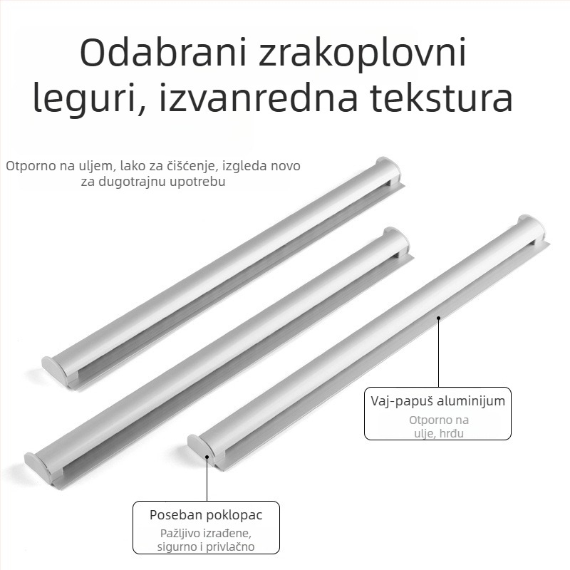 Aluminijski klips za račune bez bušenja, za kuhinju, dostavu, bar i restoran