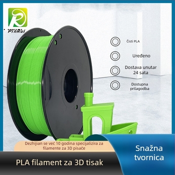 Pinrui PLA filament za 3D ispis – kružni presjek, duljina 330 m, gustoća 1,24 g/cm³, ekološki materijal
