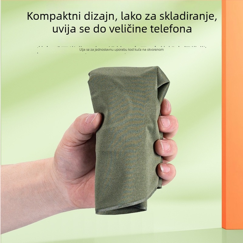 Nafukivani putnički jastuk za podršku vrata, lagan za kampiranje i letove (materijal: najlon; model hz-03; marka: Hongze gifts; prilagodljiv)