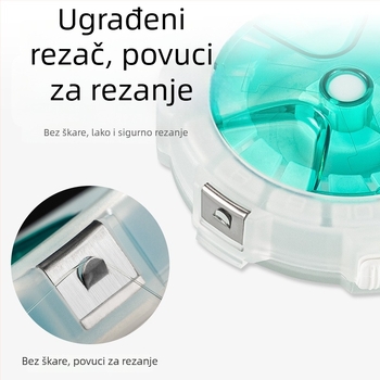 Pool Blade višenamjenska kutija za ribolovne linije, prijenosni organizator linija, ABS materijal