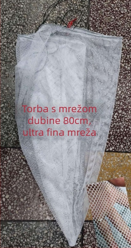 Baozhu Mreža za hvatanje puževa, riba i jastoga s ojačanim spremnikom — Željezna konstrukcija