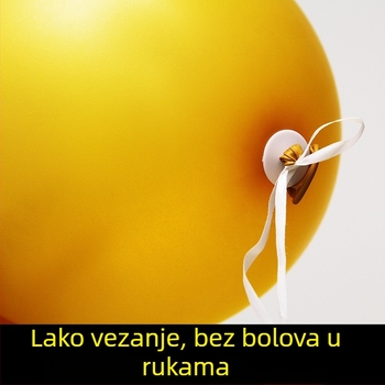 An Yi Fei Plastični Klip za Zatvaranje Balona – Šljivastog Oblika, za Vezivanje Trake i Balona
