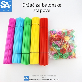 Stalak za balone Shuai | plastični | za vanjsku uporabu | pogodan za večernje zabave, koncerte, vjenčanja, sportske događaje i festivale