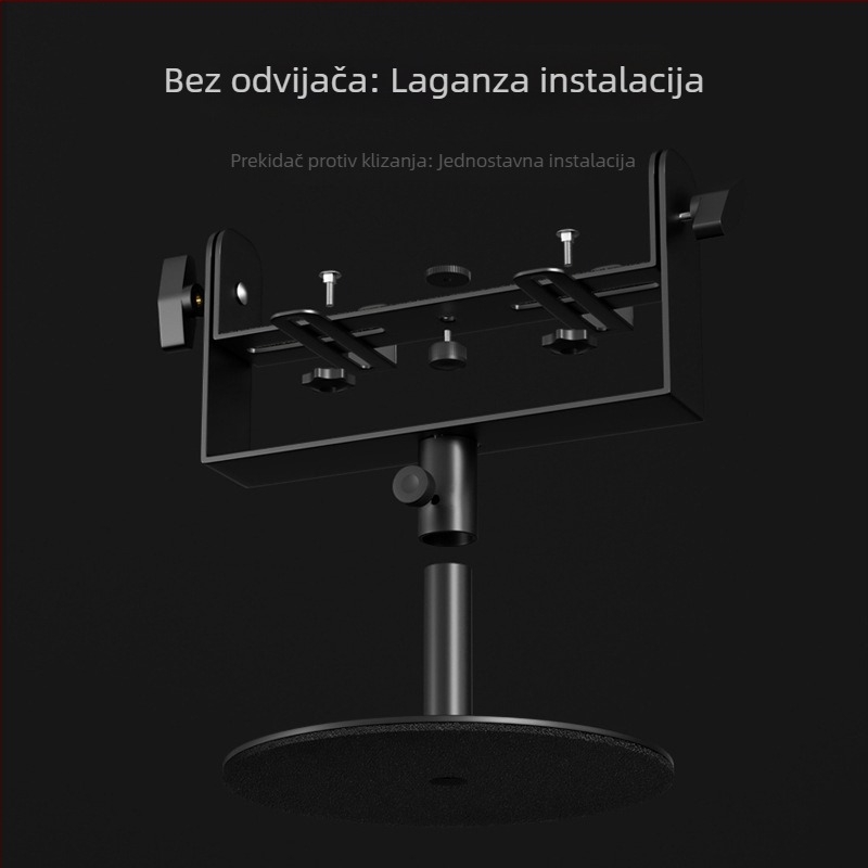 Stolni nosač projektora - bez bušenja, fleksibilan nosač; kompatibilan s Z6X, H3S, Dangbei, Xiaomi; Značka hvayiey