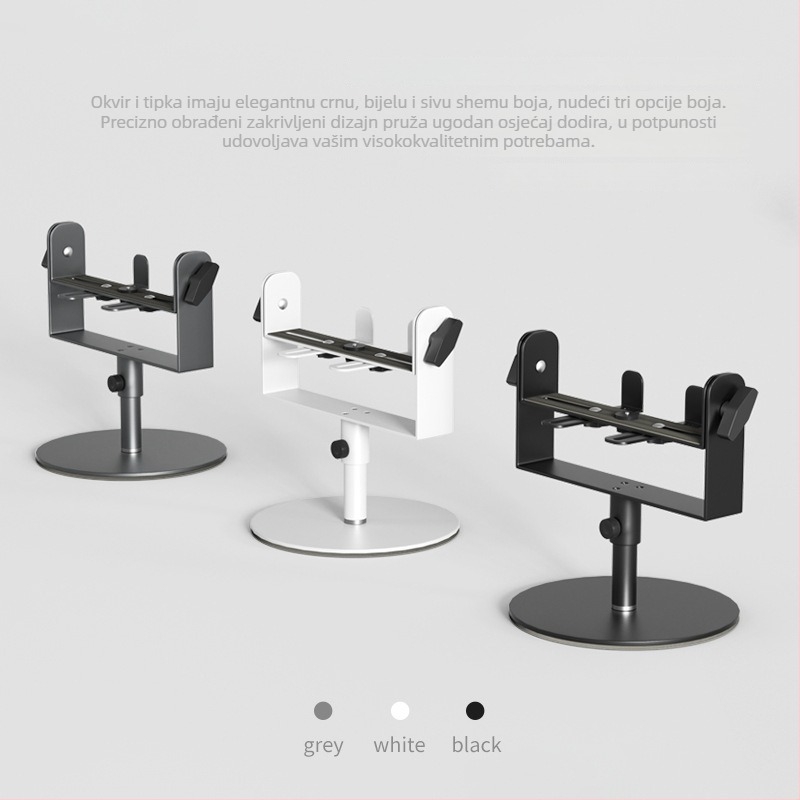 Stolni nosač projektora - bez bušenja, fleksibilan nosač; kompatibilan s Z6X, H3S, Dangbei, Xiaomi; Značka hvayiey