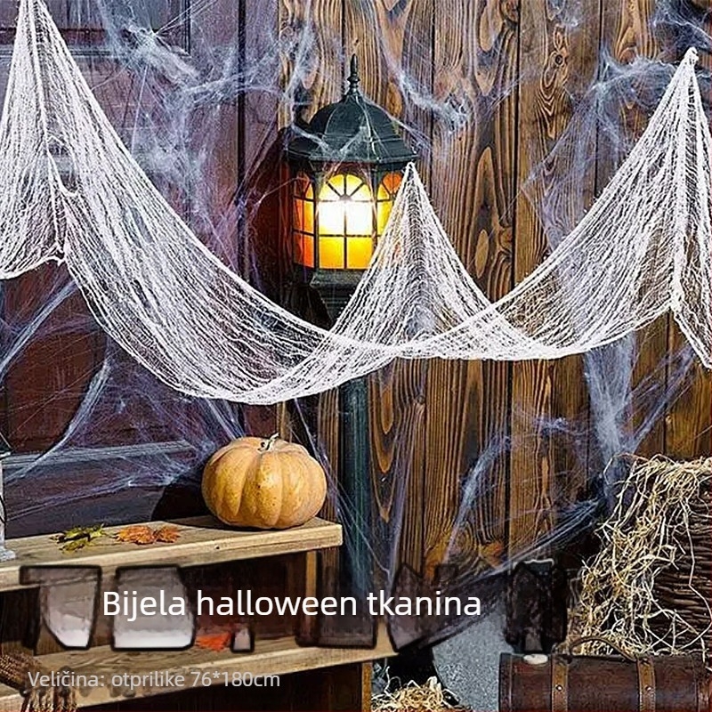 Halloween dekoracije lubanje za uređenje prostora - tkanina, festivalni stil, rekviziti za prostor