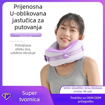 Memory foam U-oblik putni jastuk, Saien, Modal tkanina, lagan, do 0,5 kg, moderan viseći dizajn
