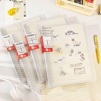 First Product B5 svezak s labavim listovima i zamjenjivim jezgrom, mat završna površina, fascikl za dokumente
