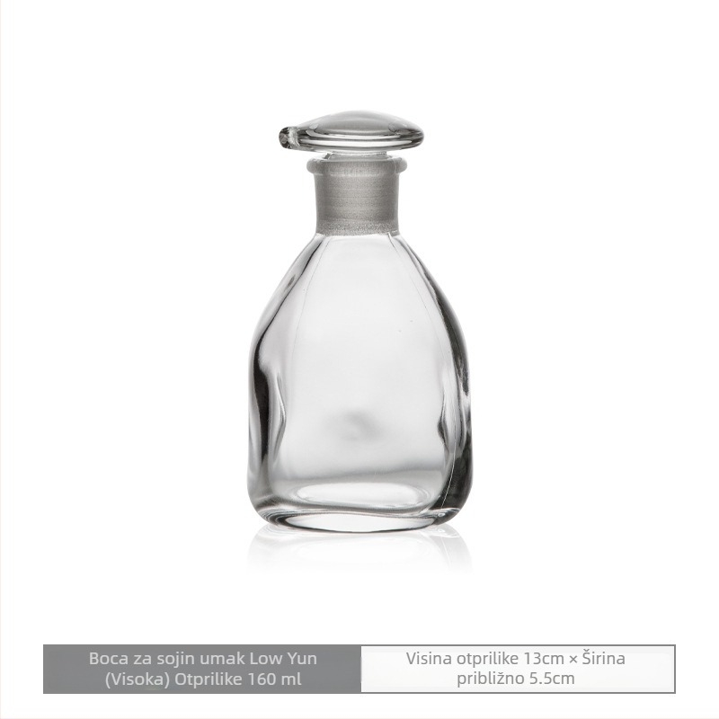 Staklena boca za tekuće začine — Watery Glass, japanski stil, stakleni materijal, bez logotipa