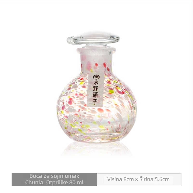 Staklena boca za tekuće začine — Watery Glass, japanski stil, stakleni materijal, bez logotipa