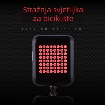 Inteligentno stražnje svjetlo za planinski bicikl s pokazivačem smjera, senzorom automatskog kočenja, USB punjenjem, laserska projekcija stražnjeg svjetla — PAGAO; Prilagođavanje obrade: Da; Licencirana privatna oznaka: Da; Uvoz: Ne