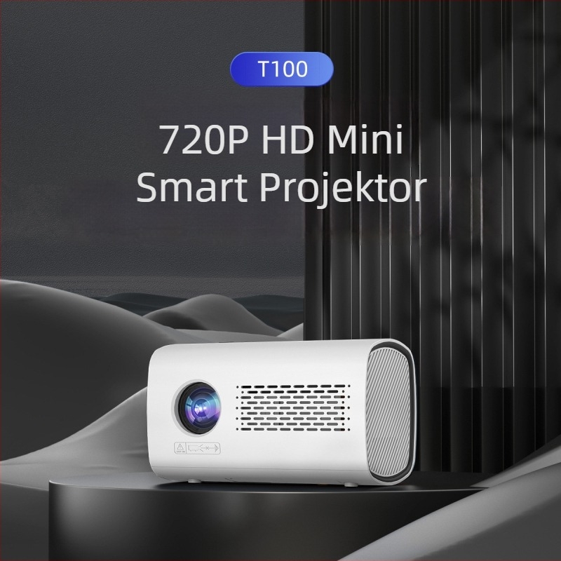 Doppler T100 Mini HD Prijenosni Projektor s Zrcaljenjem Zaslona Android Telefonu