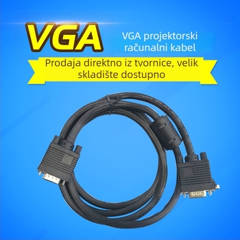 VGA kabel, bakreni vodnik, VGA sučelje, model vga015-030, duljina 1,5–30 m