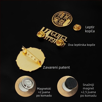 Metala značka – Marka: Starlight; Model: Badge; Kod proizvoda: Badge; Težina: 0.1