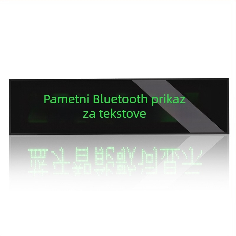 Bluetooth zvučnik s zaslonom za prikaz teksta pjesme u stvarnom vremenu i reproducijom glazbe, model RX-08, brenda JOBOLBASS