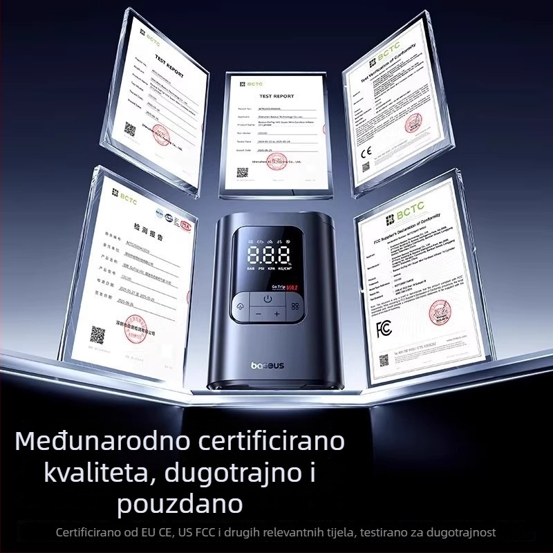Baseus Gotrip VA1 Mini bežična pumpa za zrak za automobile i električna vozila