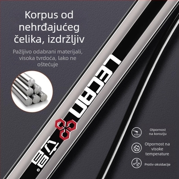 Peda pumpa za bicikle — model LC202482001, metalna konstrukcija, tlak zraka 500, težina 0,24 kg