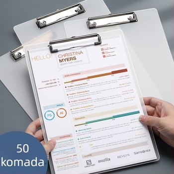 A4 clipboard s klipom ploče, plastično tijelo, debljina ploče 160cc, marka Aodiqi