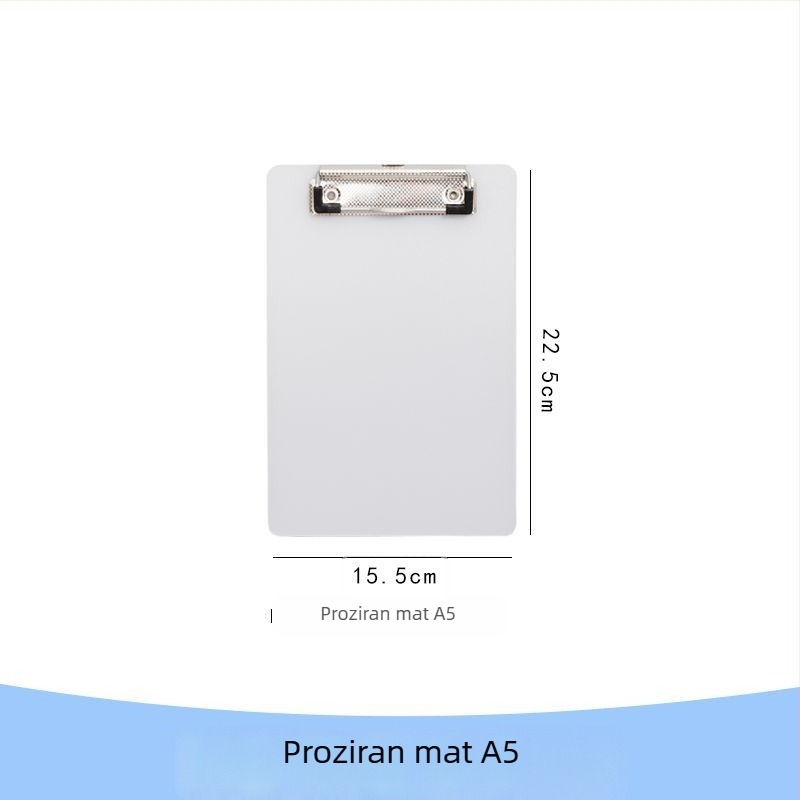 A4 clipboard s klipom ploče, plastično tijelo, debljina ploče 160cc, marka Aodiqi