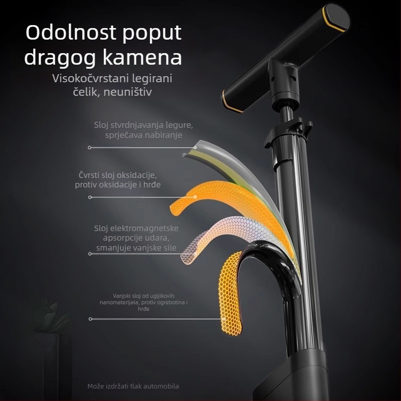 Deli visokotlačna pumpa za zrak za bicikl, bateriju EV i auto, model qt0070809
