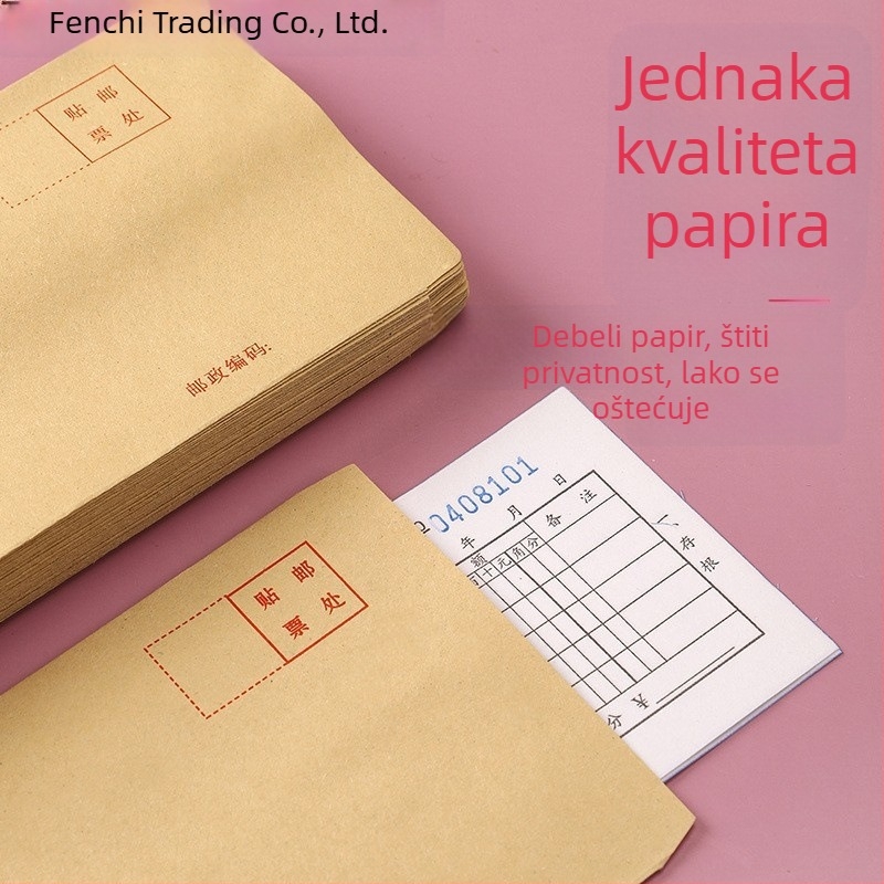 Bin kuverta – standardna poštanska kuverta, stil Ostalo, tisk logotipa dopušten, bez prilagodbe, bez mjehurića