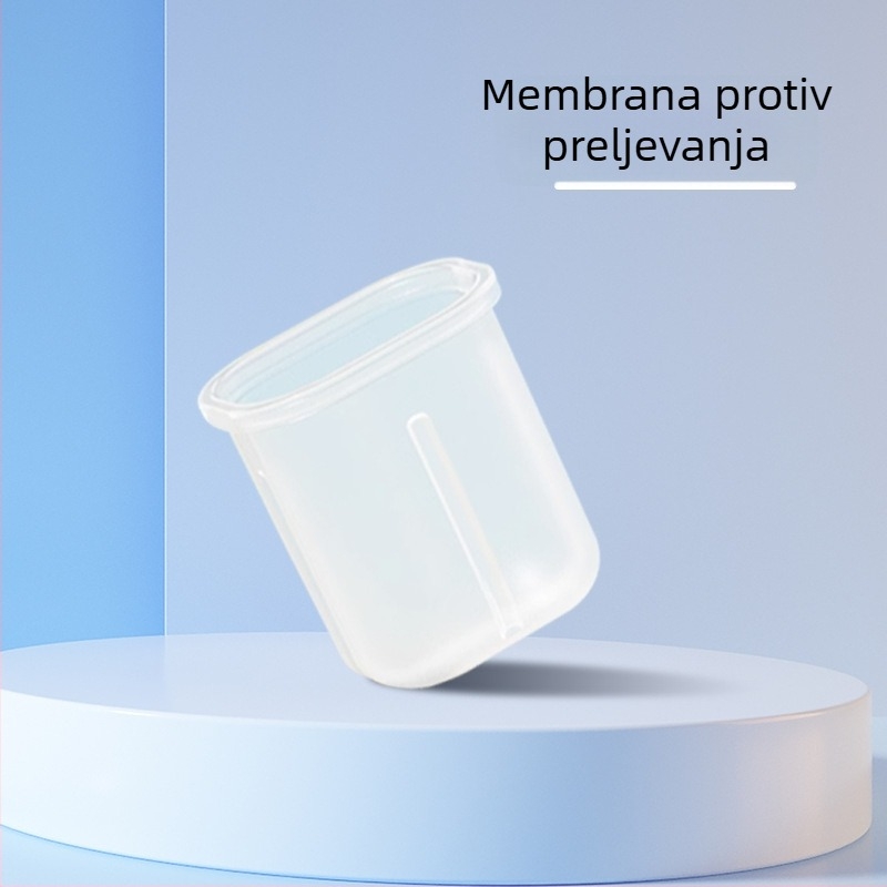 Difking silikon set dodataka za pumpu za dojenje s duckbill ventilom, membranom protiv preljeva, kalibracijskim adapterom i hands-free dizajnom