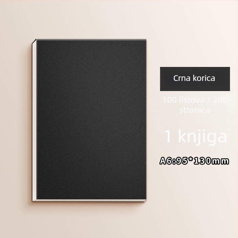 Mesibo/meishubao 200 listova, papirnati blokovi za bilješke, razdvojivi, bez ljepila, u obliku papirnate cigle