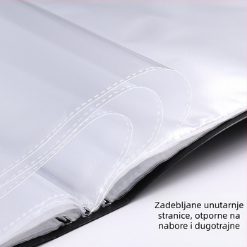 PP mapa, 40 stranica, debljina 2 mm, debljina materijala 0,5 mm