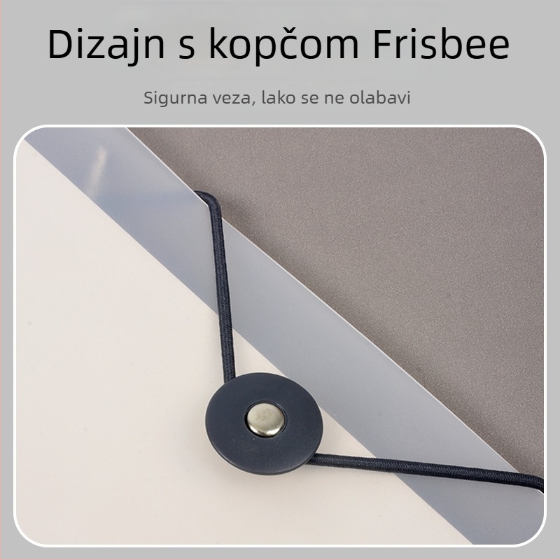 A4 perforirana mapa s jednim klipom, plastična, model 03, klipsa veličine 1, pogodna za A4 dokumente