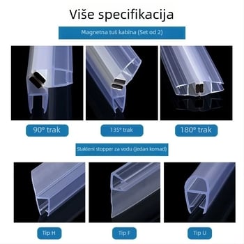 Magnetska brtva za vrata — marka Strength, model Seal strip, Regular Fit, namjena: vrata, stil Novi kineski stil