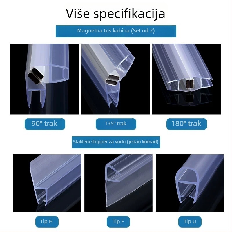 Magnetska brtva za vrata — marka Strength, model Seal strip, Regular Fit, namjena: vrata, stil Novi kineski stil