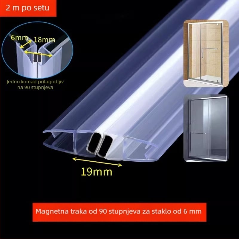 Magnetska brtva za vrata — marka Strength, model Seal strip, Regular Fit, namjena: vrata, stil Novi kineski stil