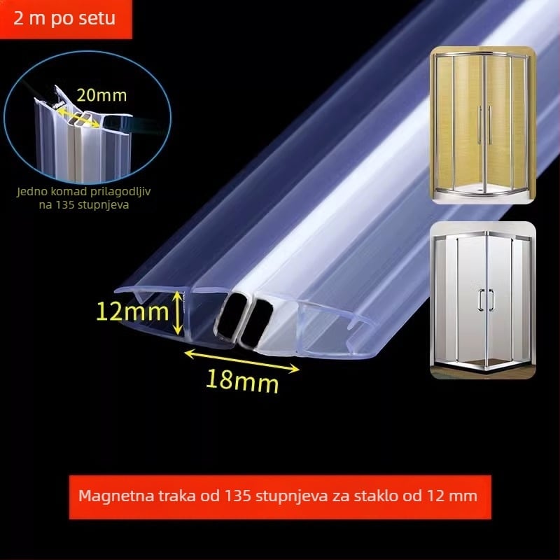 Magnetska brtva za vrata — marka Strength, model Seal strip, Regular Fit, namjena: vrata, stil Novi kineski stil