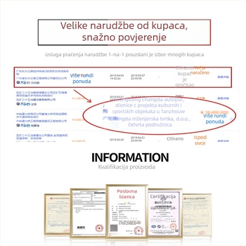 Dva komada karbonskih badminton raketa za trening i kućnu upotrebu, ofenzivni stil, za amatere mlađe uzraste; težina 95–100 g po komadu, debljina drške G5, tip rakete: direktan udar, srednja tvrdoća šipke