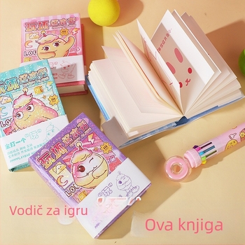 Lehao bilježnica s ljepilnim vezivanjem, 80G šumski papir, 100–200 stranica, Kreativni stil