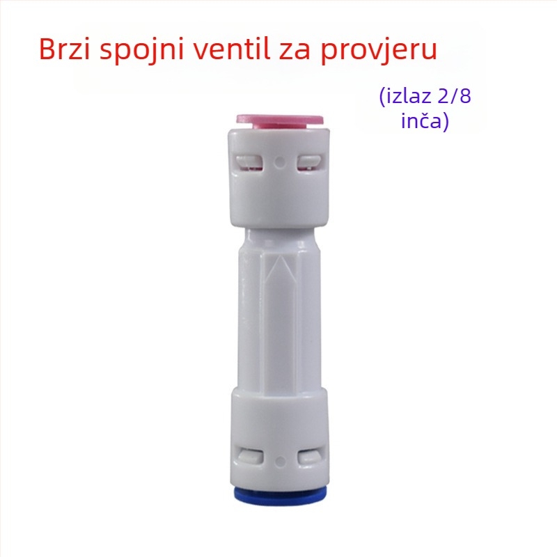 Ventil za pročišćivač vode sa 24V ulazom i 12V elektromagnetnim ventilom, automatsko ispiranje, 2/3 brze spojke