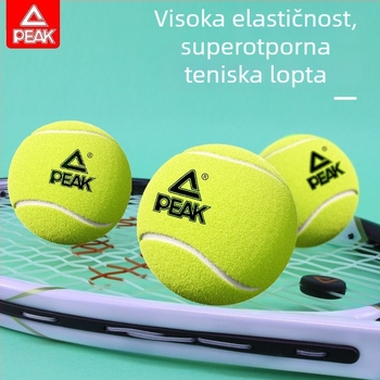 Peak tenis raketa s trenerom odskoka žica — okvir od karbonskih vlakana, najlon žice, težina 95–100 g, drška G5, direktan udarac
