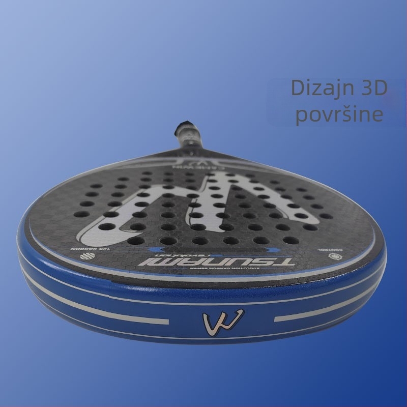 CAMEWIN teniski reketa — karbonski okvir, debljina drške 3,8 cm, prilagodljiva s logom