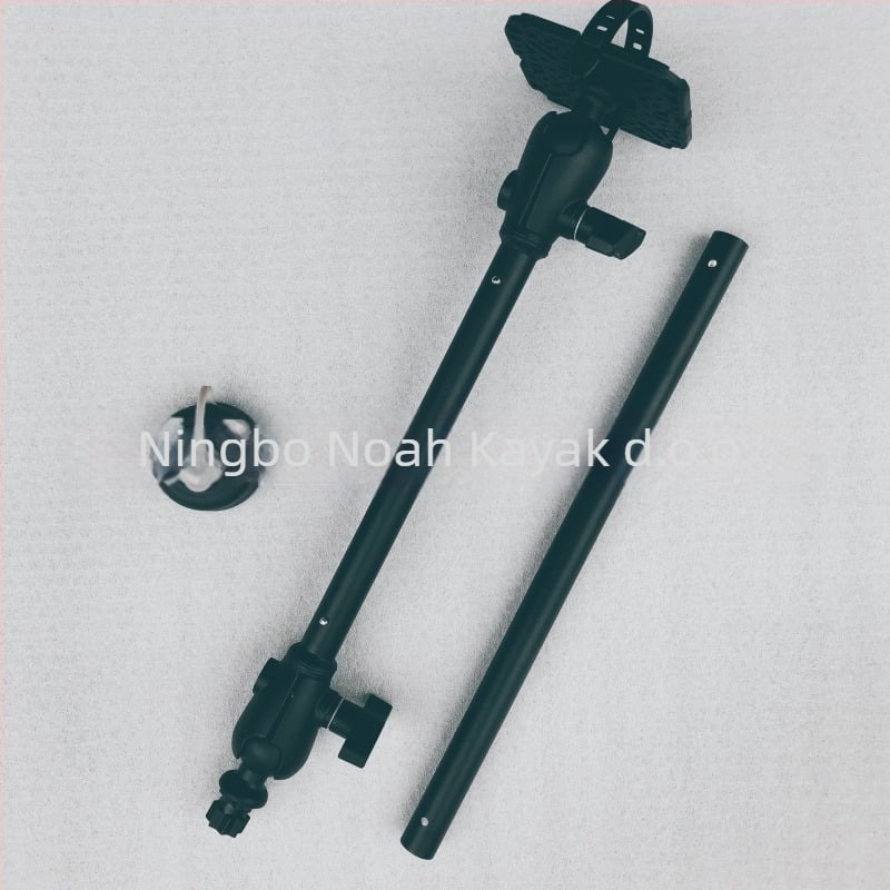 Dodatna oprema za kajak – proširenje za sonar za ribu s dugom platformom i okruglom bazom (Materijali: najlon, silikon, aluminij; Težina: 666 g; Marka: Noah)