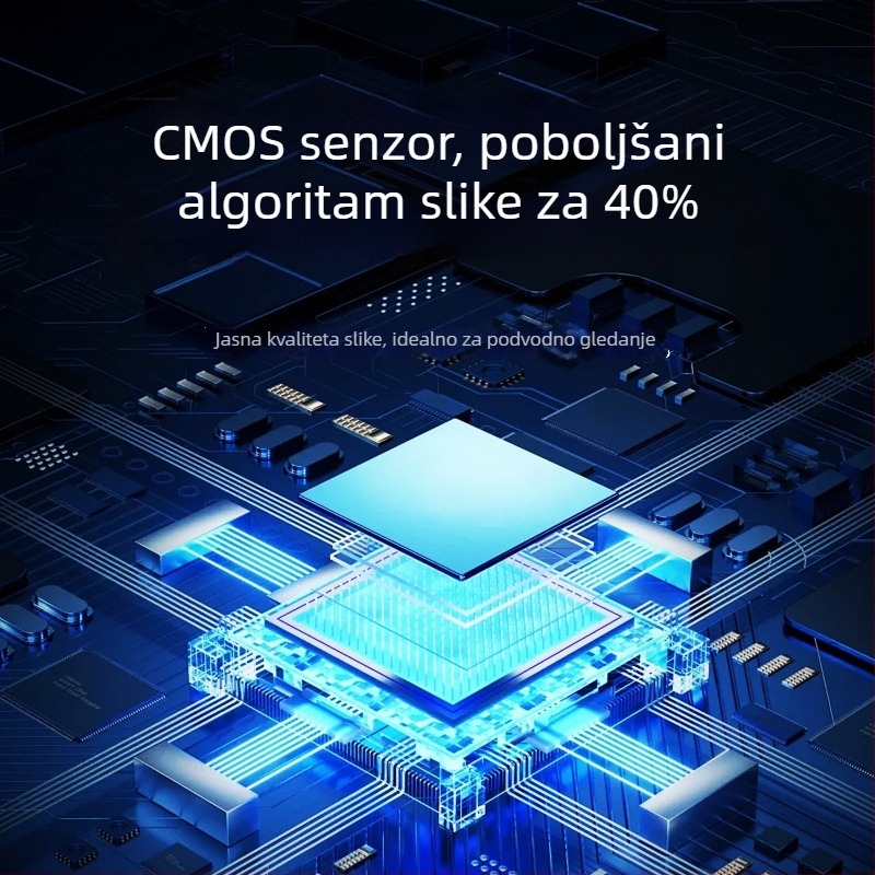 P300 podvodna kamera za ribolov — IP68, 2 MP, 60° kut gledanja, LED rasvjeta