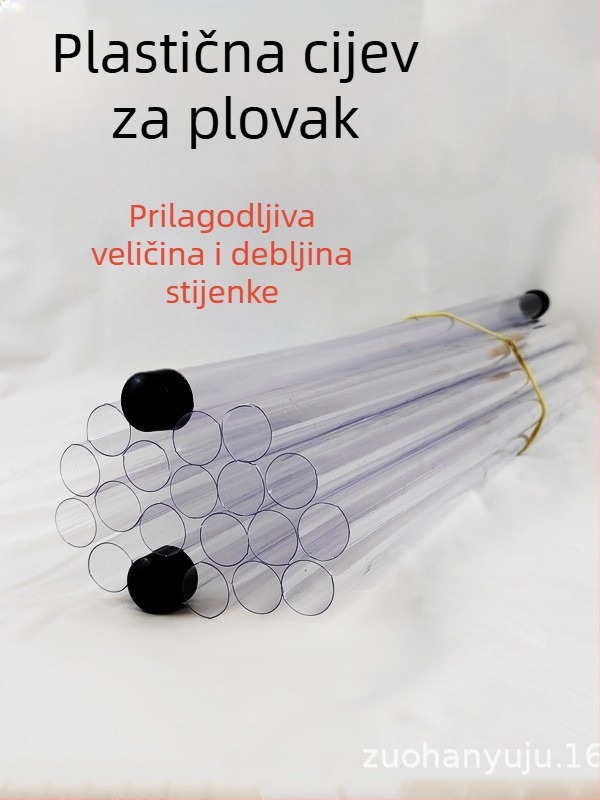 Prozirna PVC cijev za plovke i kutija za plovke, plastična prozirna cijev za plovke – jednokatna ili više-dijelna ambalaža