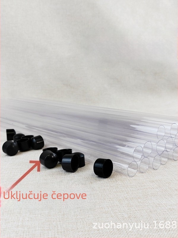 Prozirna PVC cijev za plovke i kutija za plovke, plastična prozirna cijev za plovke – jednokatna ili više-dijelna ambalaža